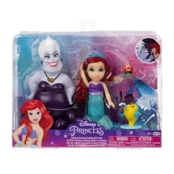Disney Little Mermaid Ariel And Ursula Petite Doll Gift Set