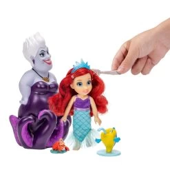 Disney Little Mermaid Ariel And Ursula Petite Doll Gift Set -Children's Toy Store Disney Little Mermaid Ariel And Ursula Petite Doll Gift Set Disney 1690726730491