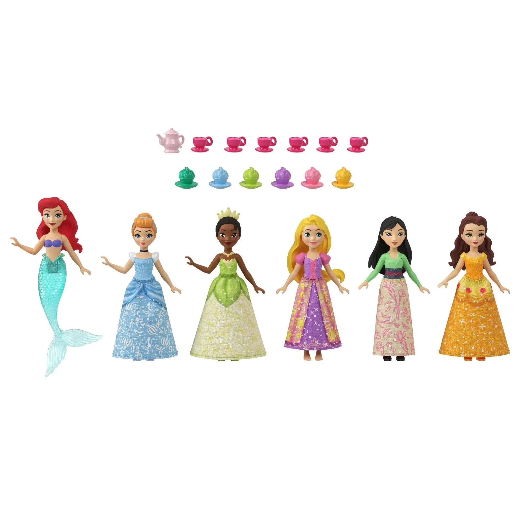 Disney Princess Small Dolls 6 Pack 6 Disney Princess Small Dolls 6 Pack - Image 4
