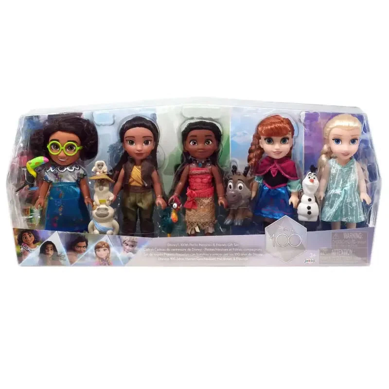 JAKKS PACIFIC Disney Princesses 100th Anniversary 5 Petite Dolls Set 3 JAKKS PACIFIC Disney Princesses 100th Anniversary 5 Petite Dolls Set