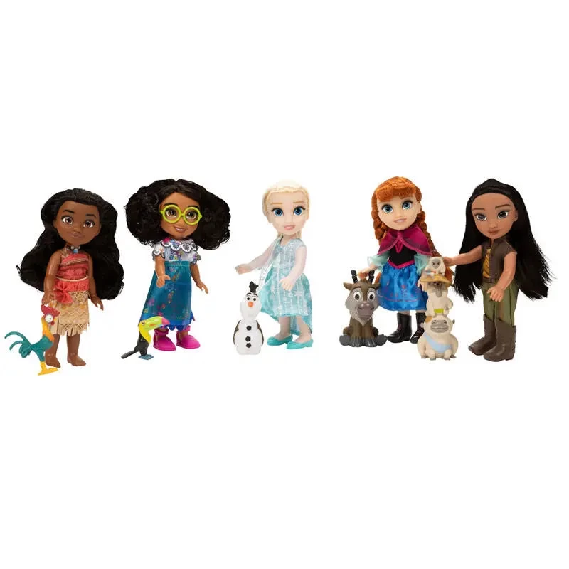 JAKKS PACIFIC Disney Princesses 100th Anniversary 5 Petite Dolls Set 4 JAKKS PACIFIC Disney Princesses 100th Anniversary 5 Petite Dolls Set - Image 2