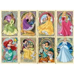 Ravensburger Disney Princess Art Noveau 1000 Piece Jigsaw Puzzle 12 Ravensburger Disney Princess Art Noveau 1000 Piece Jigsaw Puzzle -Children's Toy Store DisneyPrincessArtNoveau1000PieceJigsawPuzzle3