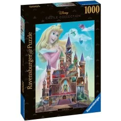 Ravensburger Disney Princess Castle Collection Aurora Castle 1000 Piece Jigsaw Puzzle