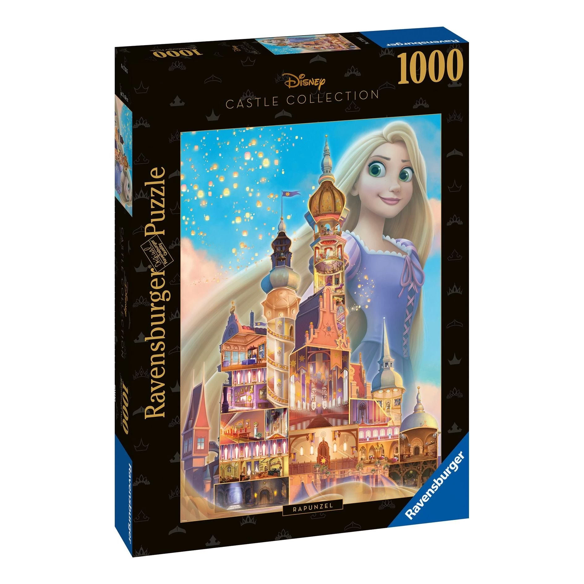 Ravensburger Disney Princess Castle Collection Rapunzel Castle 1000 Piece Jigsaw Puzzle 3 Ravensburger Disney Princess Castle Collection Rapunzel Castle 1000 Piece Jigsaw Puzzle
