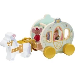 Disney Princess Wooden Cinderella's Pumpkin Carriage -Children's Toy Store DisneyPrincessWoodenCinderella sPumpkinCarriage4