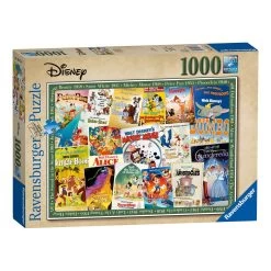 Ravensburger Disney Vintage Movie Posters 1000 Piece Jigsaw Puzzle