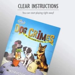 Ravensburger Dog Crimes Who’s To Blame Logic Game -Children's Toy Store Dog Crimes Whos To Blame Logic Game Ravensburger 1690530775799