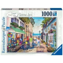Ravensburger Down The Lane No.3 Seaview Lane 1000 Piece Jigsaw Puzzle