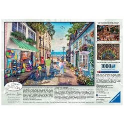 Ravensburger Down The Lane No.3 Seaview Lane 1000 Piece Jigsaw Puzzle -Children's Toy Store DownTheLaneNo.3SeaviewLane1000PieceJigsawPuzzle3