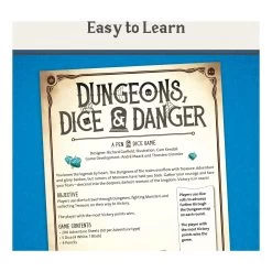 Ravensburger Dungeons, Dice & Danger Game -Children's Toy Store Dungeons Dice DangerGame5