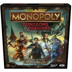Hasbro Gaming Dungeons & Dragons Honor Among Thieves Monopoly