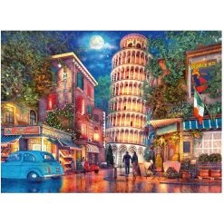 Ravensburger Evening In Pisa 500 Piece Jigsaw Puzzle 11 Ravensburger Evening In Pisa 500 Piece Jigsaw Puzzle -Children's Toy Store EveninginPisa500PieceJigsawPuzzle3