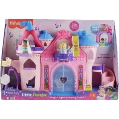Fisher Price Fisher-Price Little People Disney Princess Magical Lights & Dancing Castle