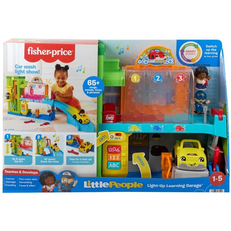 Fisher Price Fisher-Price Little People Light-Up Learning Garage 3 Fisher Price Fisher-Price Little People Light-Up Learning Garage