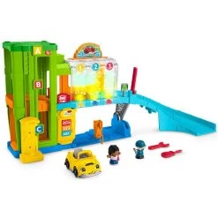 Fisher Price Fisher-Price Little People Light-Up Learning Garage 9 Fisher Price Fisher-Price Little People Light-Up Learning Garage -Children's Toy Store Fisher PriceLittlePeopleLight UpLearningGarage4