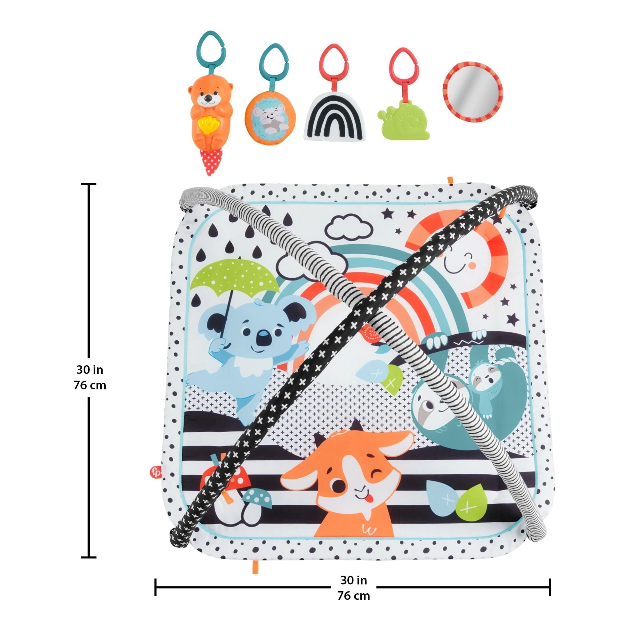 Fisher Price 3-In-1 Music Glow And Grow Gym 4 Fisher Price 3-In-1 Music Glow And Grow Gym - Image 2