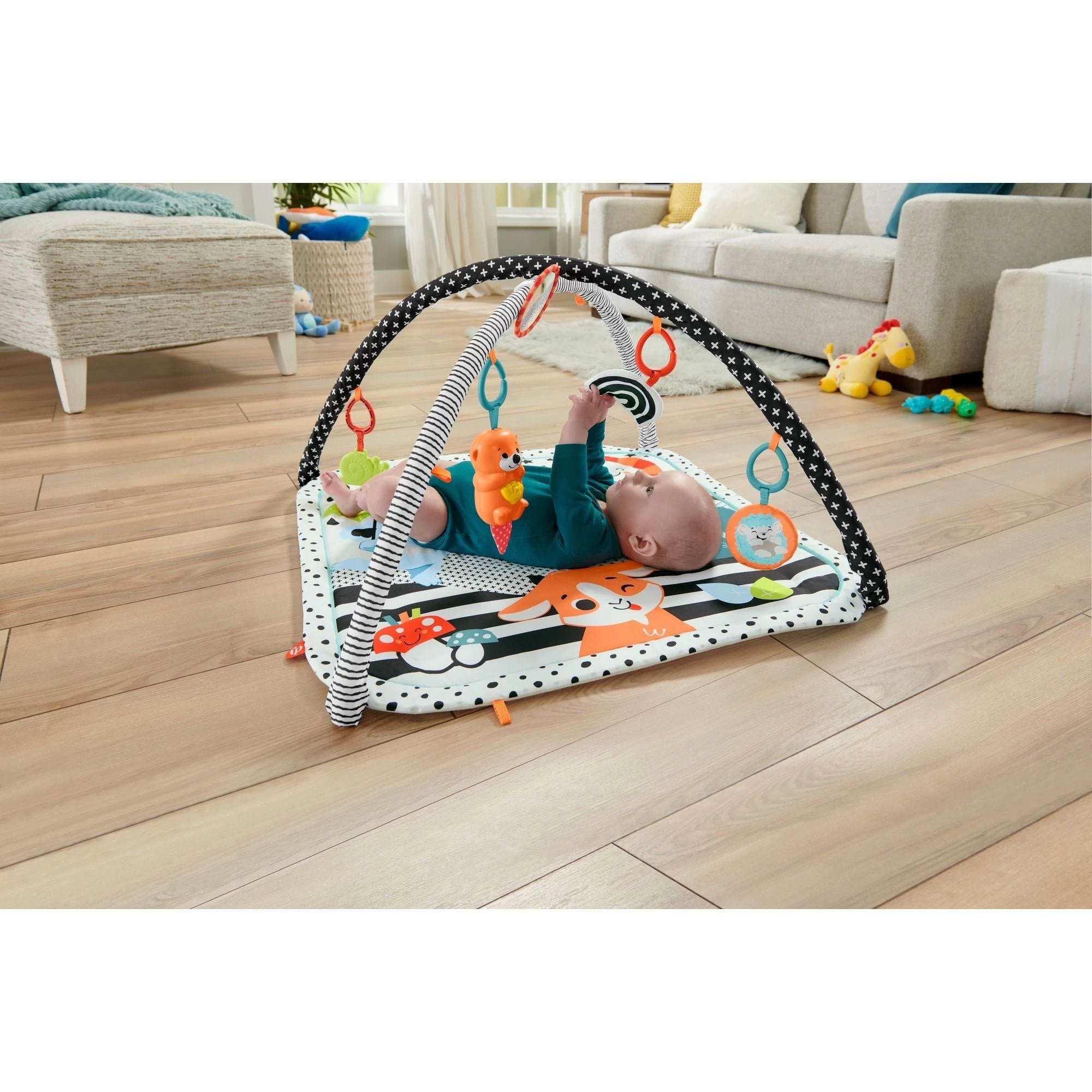 Fisher Price 3-In-1 Music Glow And Grow Gym 8 Fisher Price 3-In-1 Music Glow And Grow Gym - Image 6