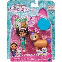Gabby's Dollhouse Gabby Girl & Kico Pack