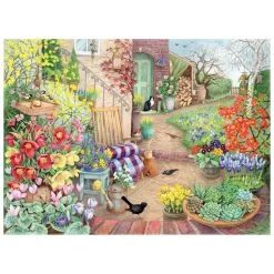 Ravensburger Happy Days No.5 Glorious Gardens 4x 500 Piece Jigsaw Puzzle -Children's Toy Store Happy Days No.5 Glorious Gardens 4x 500 Piece Jigsaw Puzzle Ravensburger 1685535304