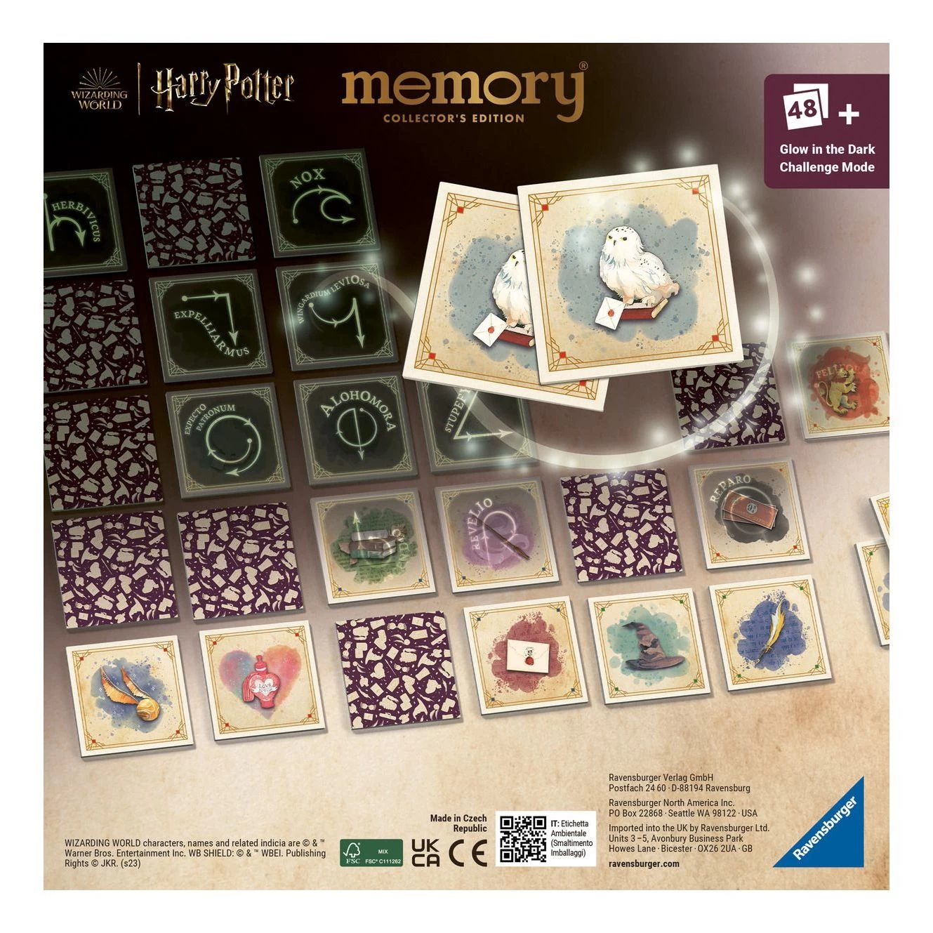 Ravensburger Harry Potter Collector's Edition Memory Game 5 Ravensburger Harry Potter Collector's Edition Memory Game - Image 3