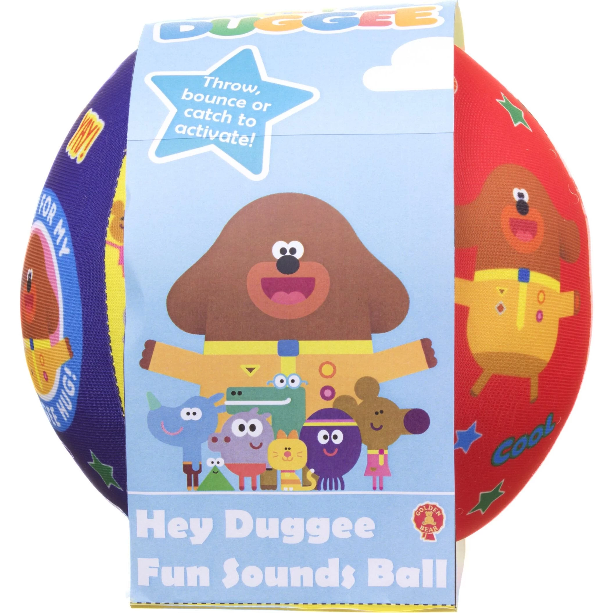 Hey Duggee Fun Sounds Ball Soft Toy 3 Hey Duggee Fun Sounds Ball Soft Toy