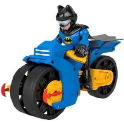 Imaginext DC Super Friends Batcycle And Batman Action Figure XL -Children's Toy Store Imaginext DC Super Friends Batcycle and Batman Action Figure XL Imaginext 1687950467551