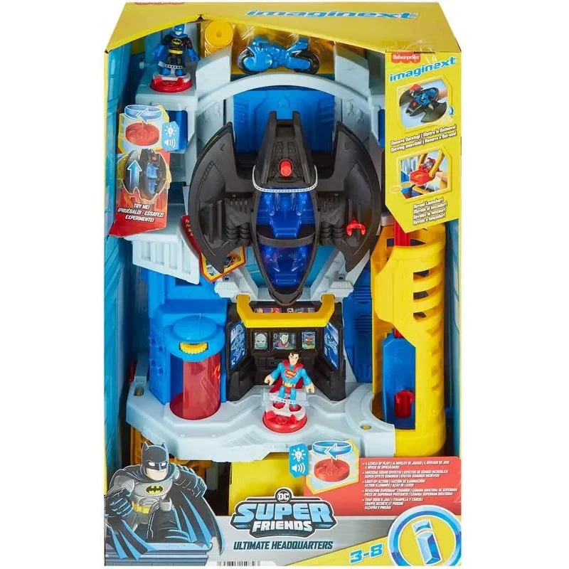 Imaginext DC Super Friends Ultimate Headquarters Playset 3 Imaginext DC Super Friends Ultimate Headquarters Playset
