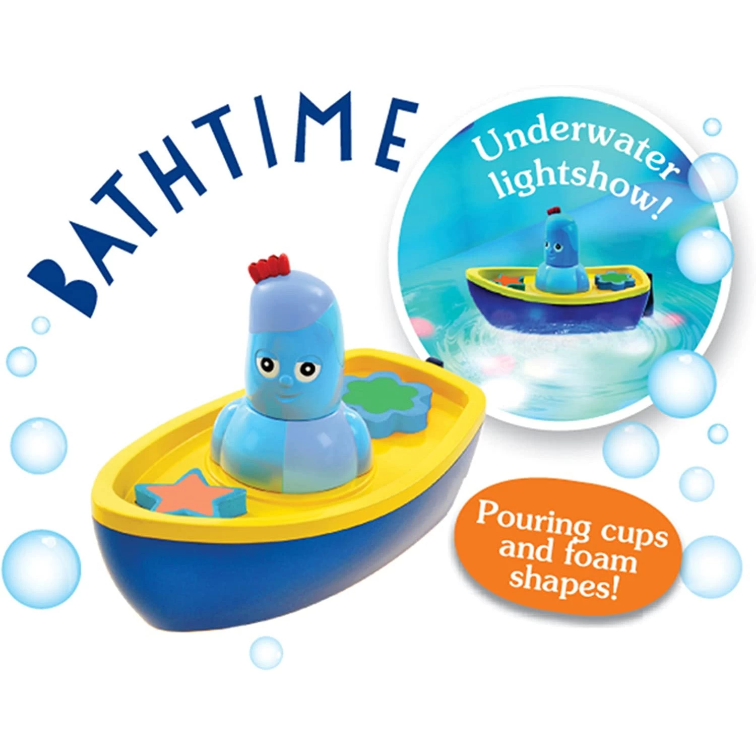 In The Night Garden Igglepiggle's Bath-time Lightshow Boat 4 In The Night Garden Igglepiggle's Bath-time Lightshow Boat - Image 2