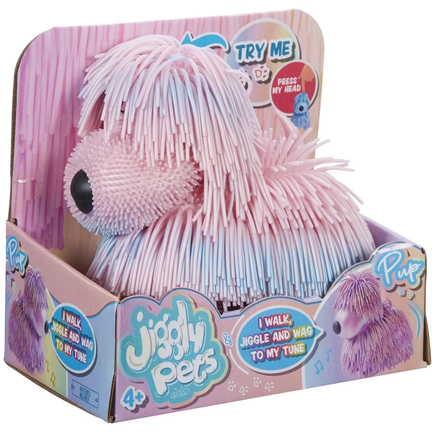 Jiggly Pets Pups Pearlescent Pink 5 Jiggly Pets Pups Pearlescent Pink - Image 3