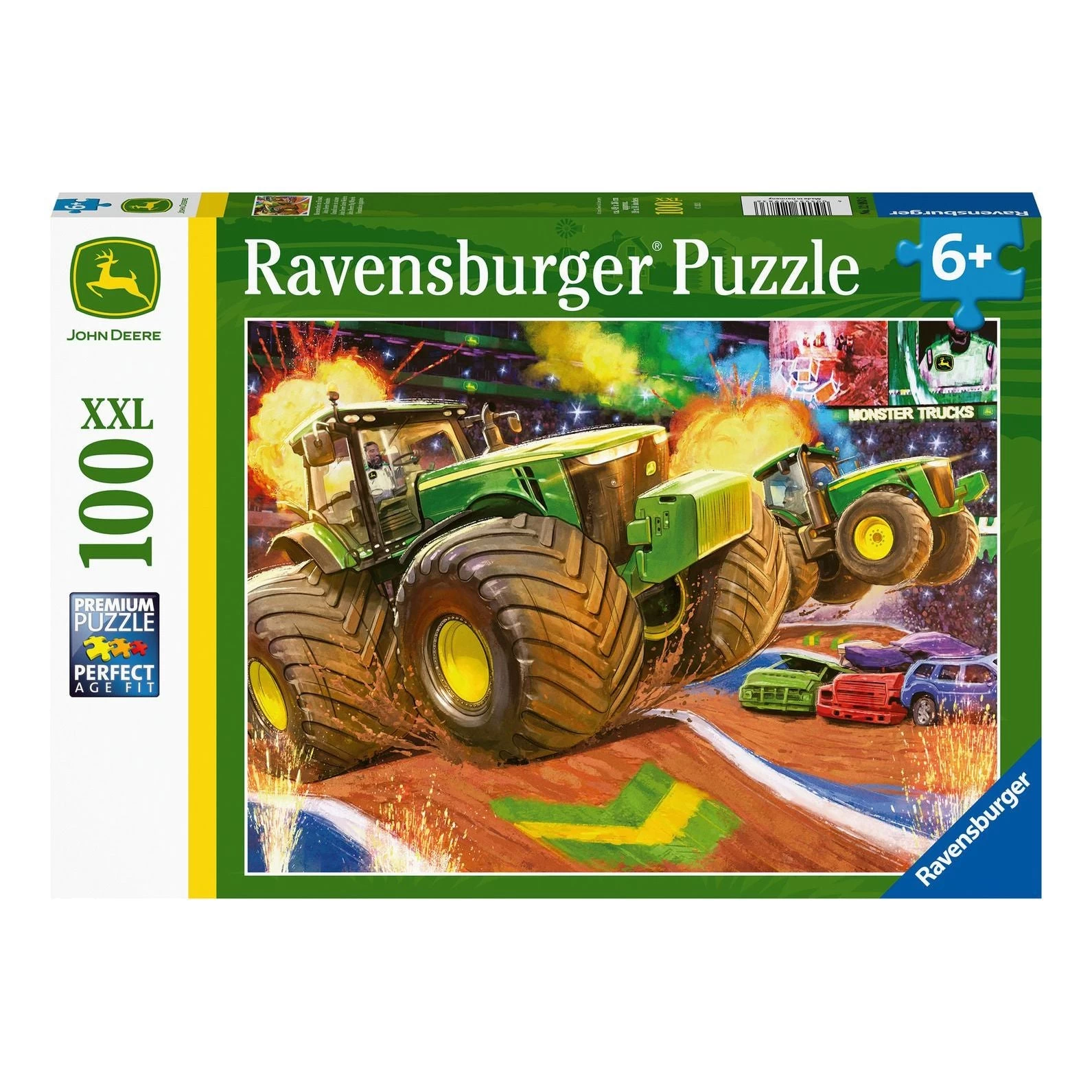 Ravensburger John Deere Big Wheels XXL 100 Piece Jigsaw Puzzle 3 Ravensburger John Deere Big Wheels XXL 100 Piece Jigsaw Puzzle