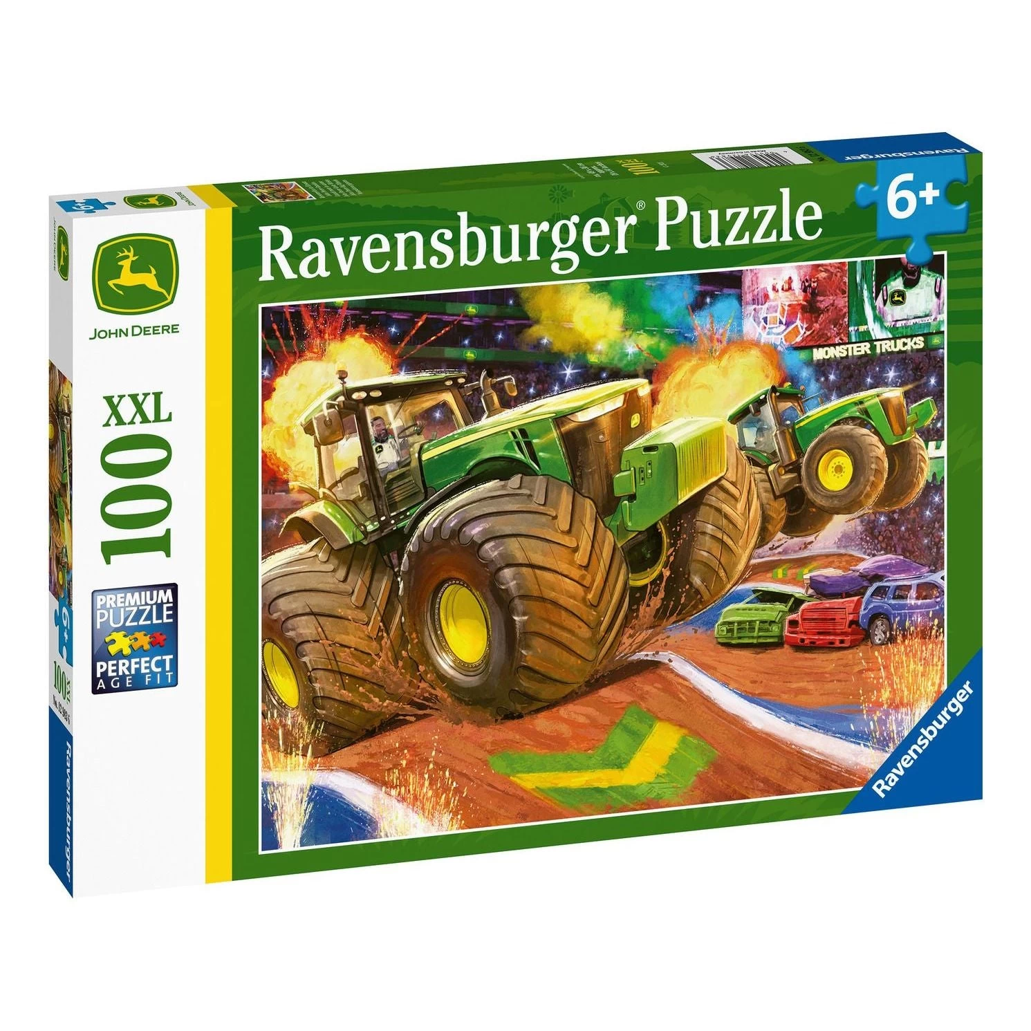 Ravensburger John Deere Big Wheels XXL 100 Piece Jigsaw Puzzle 4 Ravensburger John Deere Big Wheels XXL 100 Piece Jigsaw Puzzle - Image 2