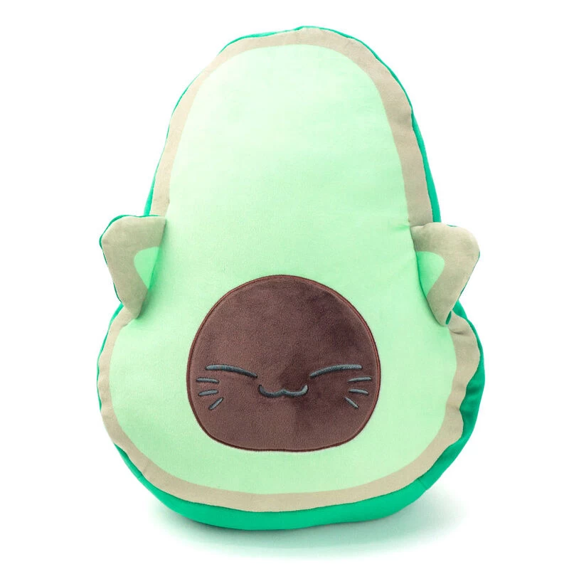 Kawai Nemu Neko Avocado Plush Toy 37cm 3 Kawai Nemu Neko Avocado Plush Toy 37cm