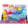 Fisher Price Little People Ariel’s Light-Up Sea Carriage Playset -Children's Toy Store LittlePeopleAriel sLight UpSeaCarriagePlayset