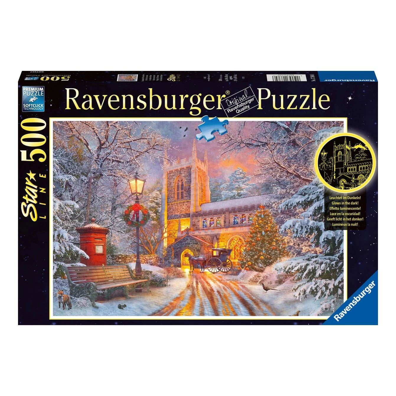 Ravensburger Magical Christmas Starline 500 Piece Jigsaw Puzzle 3 Ravensburger Magical Christmas Starline 500 Piece Jigsaw Puzzle