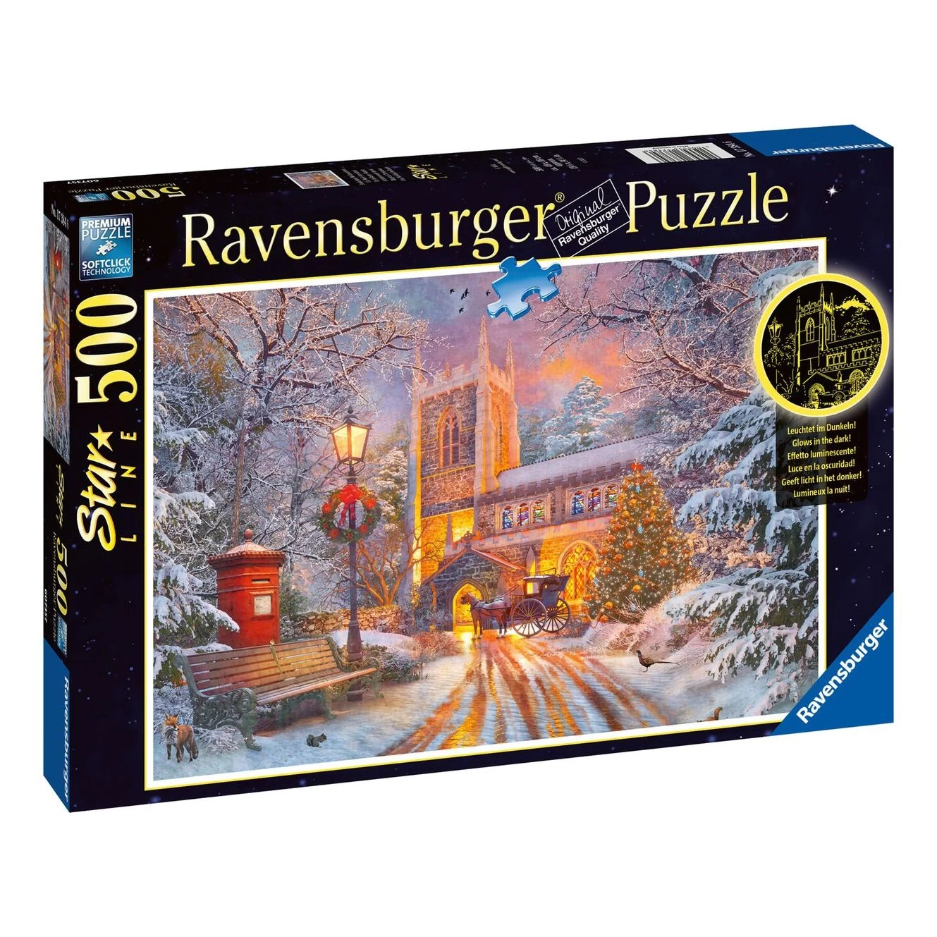 Ravensburger Magical Christmas Starline 500 Piece Jigsaw Puzzle 6 Ravensburger Magical Christmas Starline 500 Piece Jigsaw Puzzle - Image 4