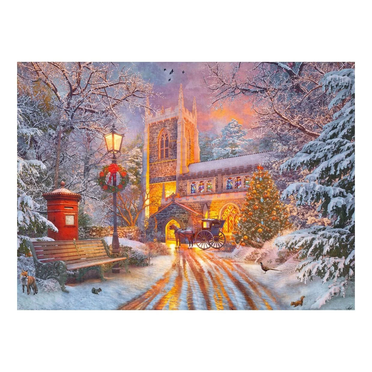 Ravensburger Magical Christmas Starline 500 Piece Jigsaw Puzzle 7 Ravensburger Magical Christmas Starline 500 Piece Jigsaw Puzzle - Image 5