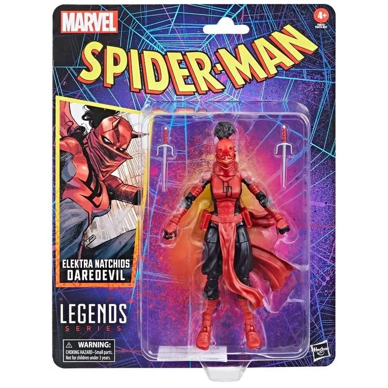 Marvel Legends Spider-Man Elektra Natchios Daredevil Action Figure 3 Marvel Legends Spider-Man Elektra Natchios Daredevil Action Figure