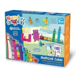 Learning Resources Mathlink Cubes Numberblocks 1-10 Activity Set -Children's Toy Store MathlinkCubesNumberblocks1 10ActivitySet4