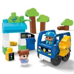 Mega Bloks Green Town Charge & Go Bus -Children's Toy Store Mega Bloks Green Town Charge Go Bus Mega Bloks 1682973034