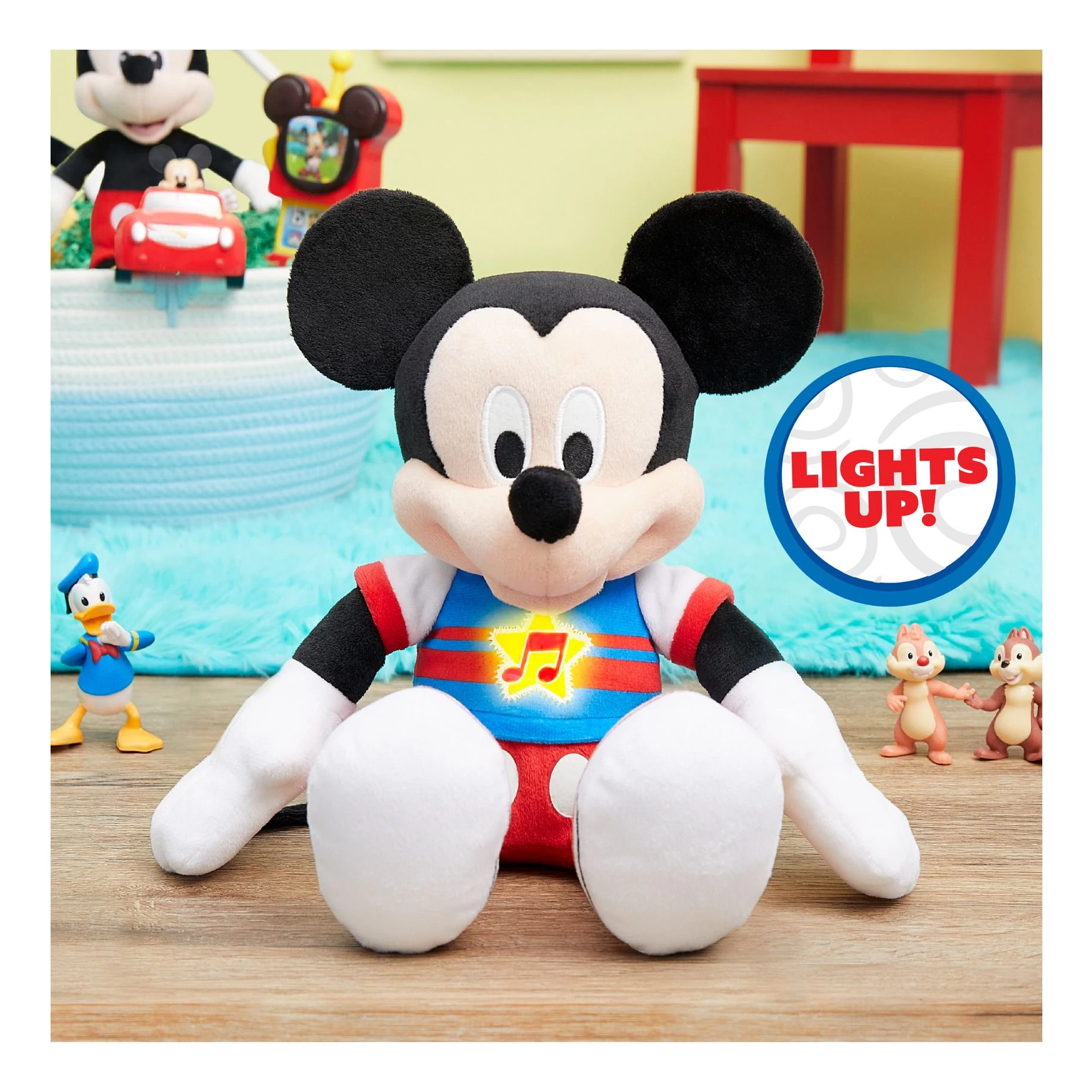 Disney Mickey Mouse 12" Singing Fun Plush 4 Disney Mickey Mouse 12" Singing Fun Plush - Image 2