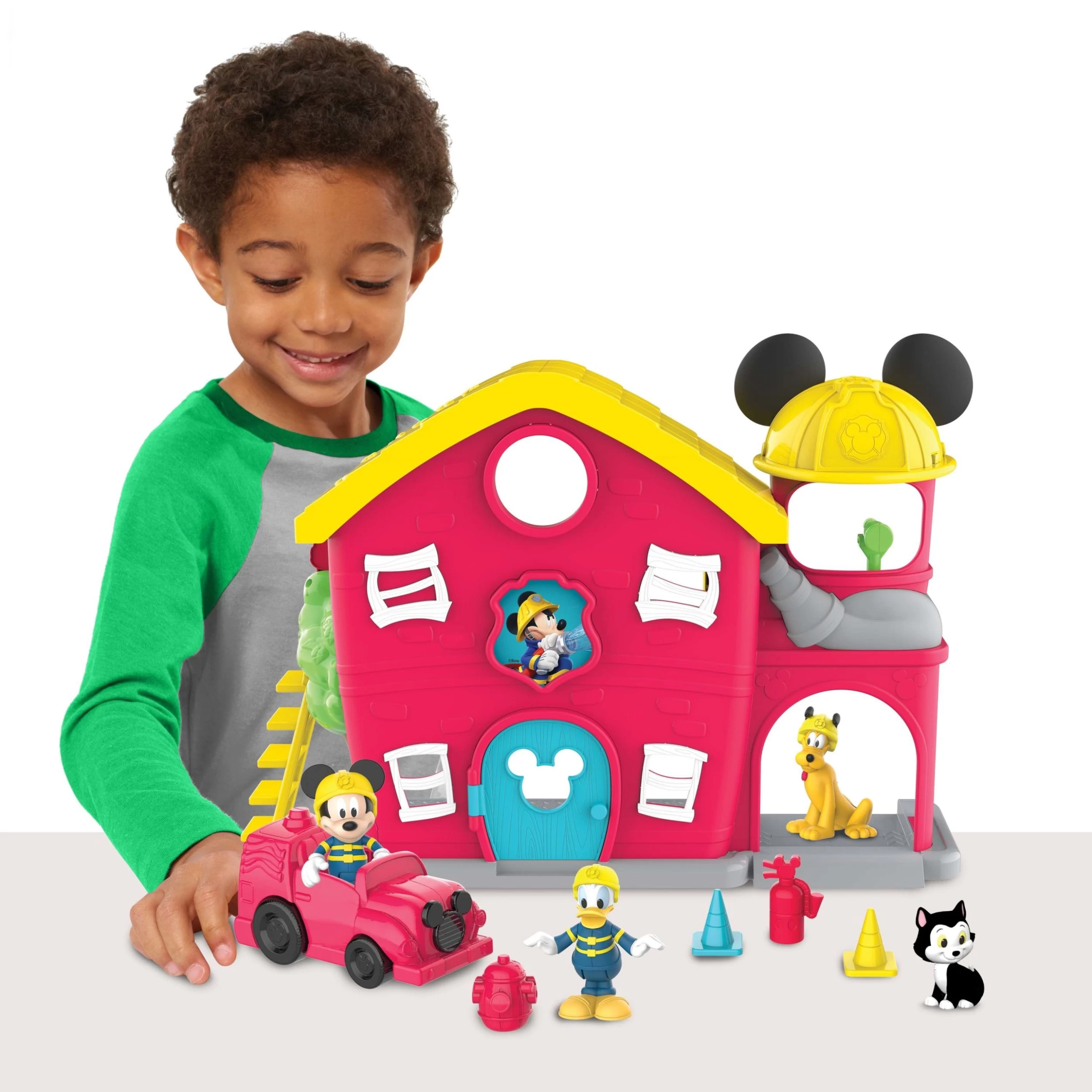Disney Junior Mickey Mouse Fire House Playset 4 Disney Junior Mickey Mouse Fire House Playset - Image 2