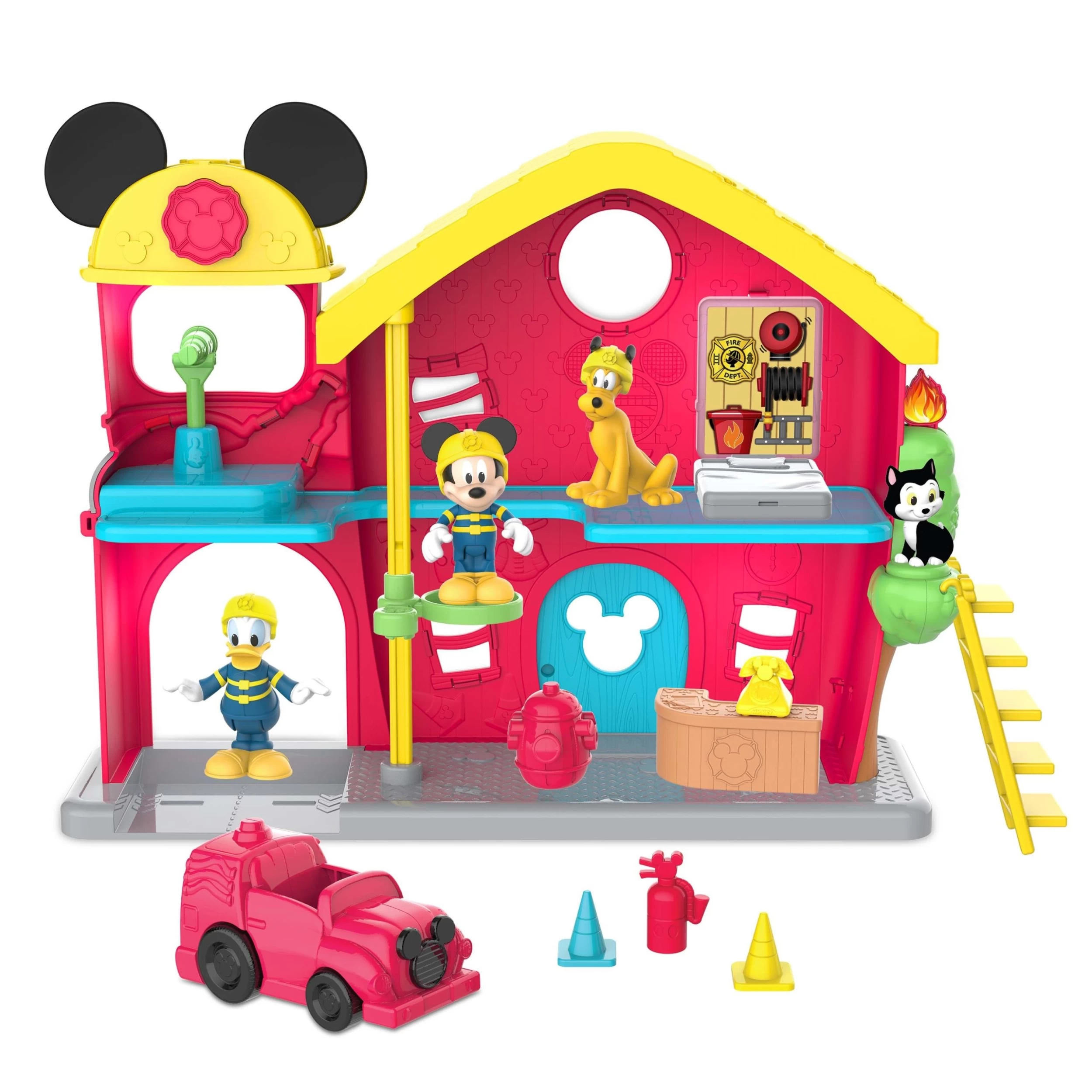 Disney Junior Mickey Mouse Fire House Playset 6 Disney Junior Mickey Mouse Fire House Playset - Image 4