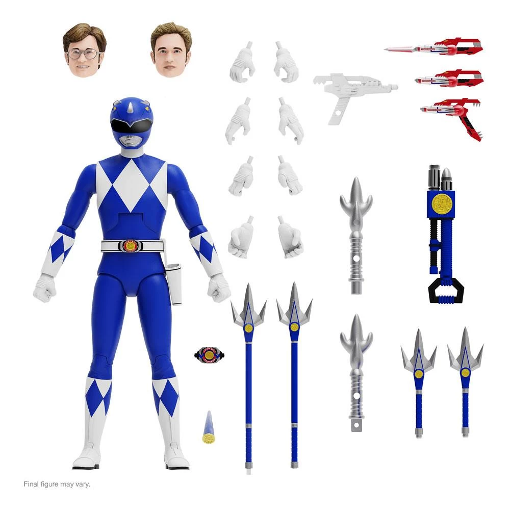 SUPER7 Mighty Morphin Power Rangers Ultimates Action Figure Blue Ranger 18 Cm 3 SUPER7 Mighty Morphin Power Rangers Ultimates Action Figure Blue Ranger 18 Cm
