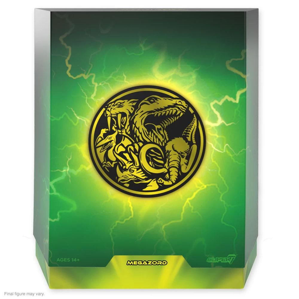 SUPER7 Mighty Morphin Power Rangers Ultimates Action Figure Dino Megazord 20 Cm 4 SUPER7 Mighty Morphin Power Rangers Ultimates Action Figure Dino Megazord 20 Cm - Image 2