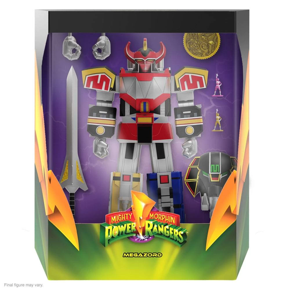 SUPER7 Mighty Morphin Power Rangers Ultimates Action Figure Dino Megazord 20 Cm 6 SUPER7 Mighty Morphin Power Rangers Ultimates Action Figure Dino Megazord 20 Cm - Image 4