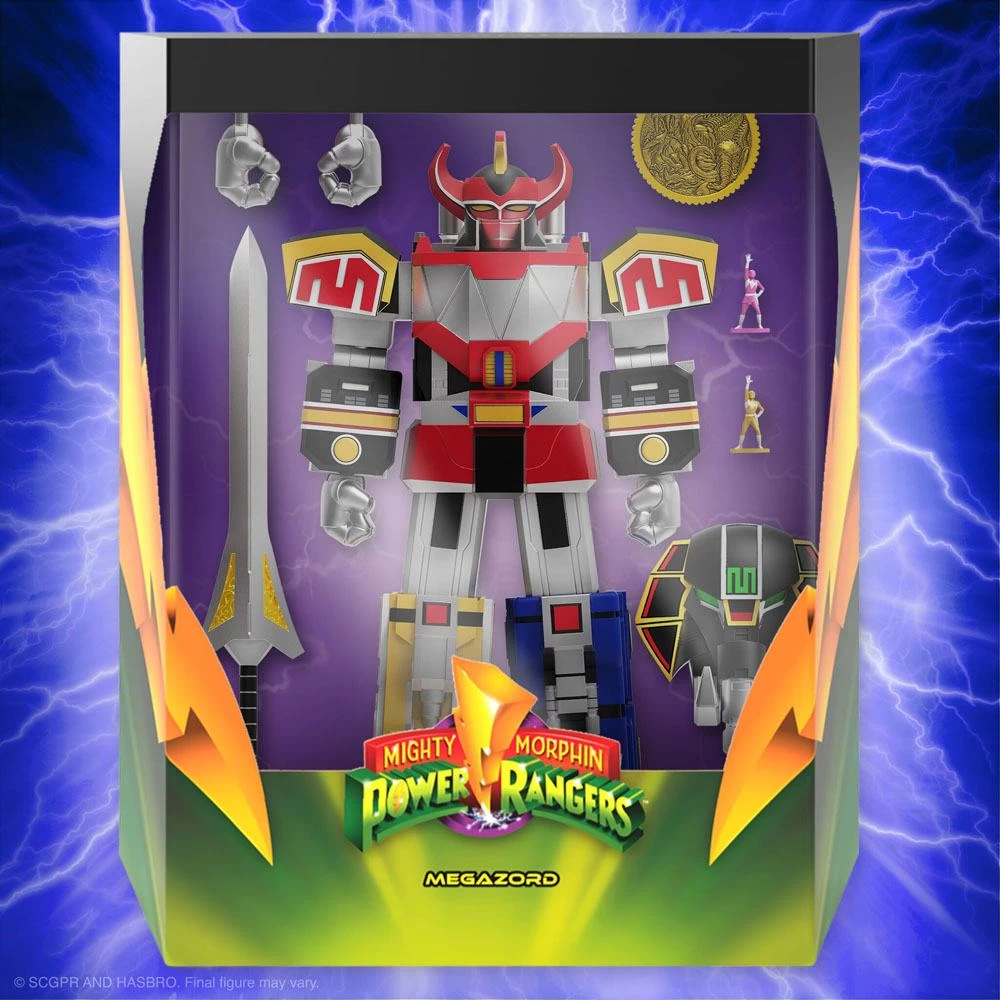 SUPER7 Mighty Morphin Power Rangers Ultimates Action Figure Dino Megazord 20 Cm 7 SUPER7 Mighty Morphin Power Rangers Ultimates Action Figure Dino Megazord 20 Cm - Image 5