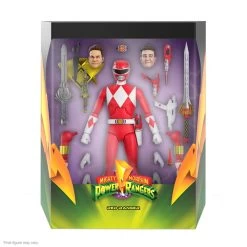SUPER7 Mighty Morphin Power Rangers Ultimates Action Figure Red Ranger 18 Cm -Children's Toy Store MightyMorphinPowerRangersUltimatesActionFigureRedRanger18cm4