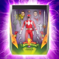 SUPER7 Mighty Morphin Power Rangers Ultimates Action Figure Red Ranger 18 Cm -Children's Toy Store MightyMorphinPowerRangersUltimatesActionFigureRedRanger18cm5