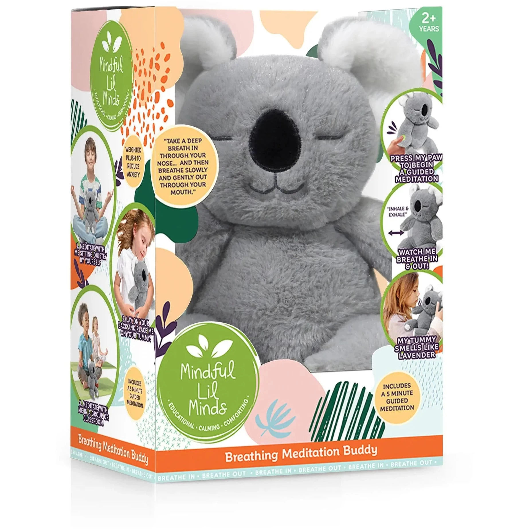 Flair Mindful Lil Minds Breathing Meditation Buddy Koala 3 Flair Mindful Lil Minds Breathing Meditation Buddy Koala