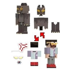 Minecraft Creator Series Action Figure Expansion Pack Rugarou & Anger Vein -Children's Toy Store MinecraftCreatorSeriesActionFigureExpansionPackRugarou AngerVein5